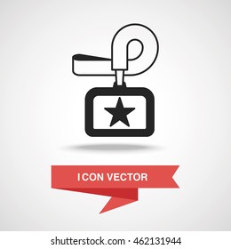 Identification card icon