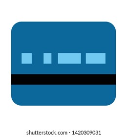 Identification Card icon. flat illustration of Identification Card vector icon for web