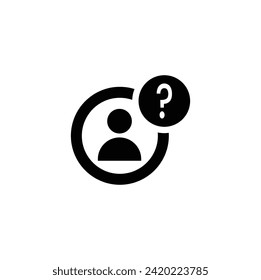 Identification card icon.ID card icon isolated on white background. Vector illustration. Eps 10.User Icon in trendy flat style isolated on grey background.