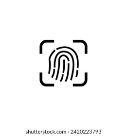 Identification card icon.ID card icon isolated on white background. Vector illustration. Eps 10.User Icon in trendy flat style isolated on grey background.