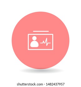 Identification card icon . Lorem Ipsum Illustration design