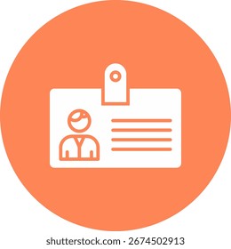Cartão de Identificação ID da Internet crachá da pessoa