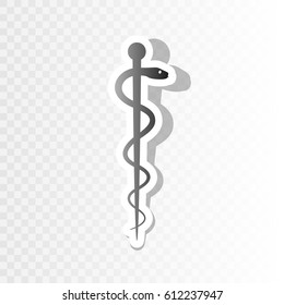 Identification card sign. Vector. New year blackish icon on transparent background with transition.