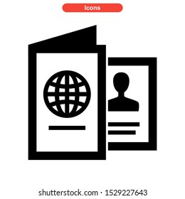 identification icon isolated sign symbol vector illustration - high quality black style vector icons
