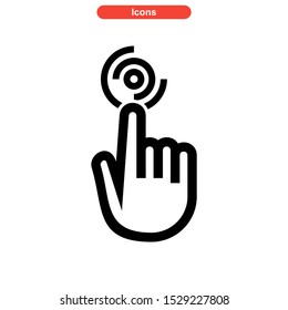 identification icon isolated sign symbol vector illustration - high quality black style vector icons
