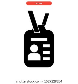 identification icon isolated sign symbol vector illustration - high quality black style vector icons
