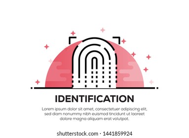 IDENTIFICATION AND ILLUSTRATION ICON CONCEPT