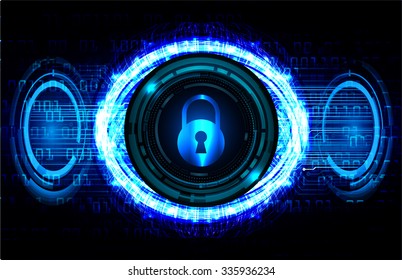 identifying a computer virus. Anti virus protection and computer security concept. PC. one zero. scan. technology digital website. vector. lock, key, Padlock