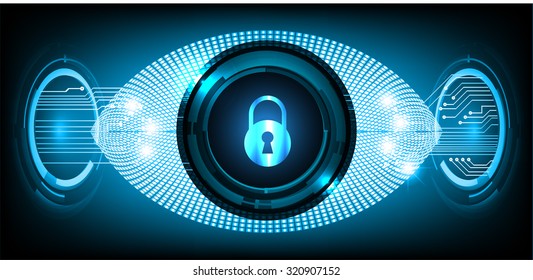 identifying a computer virus. Antivirus protection and computer security concept. PC. vector one zero. scan. technology digital website internet web. . lock, key, Padlock