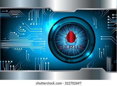 identifying a computer virus. Antivirus protection and computer security concept. PC. one zero. scan. technology digital website internet web. vector