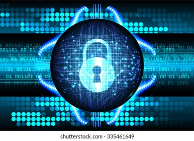 identifying a computer virus. Antivirus protection and computer security concept. PC. one zero. scan. technology digital website. vector. lock, key, Padlock
