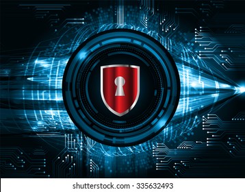 identifying a computer virus. Antivirus protection and computer security concept. PC. one zero. scan. technology digital website. vector. lock, key, Padlock