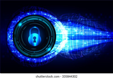 identifying a computer virus. Antivirus protection and computer security concept. PC. one zero. scan. technology digital website. vector. lock, key, Padlock