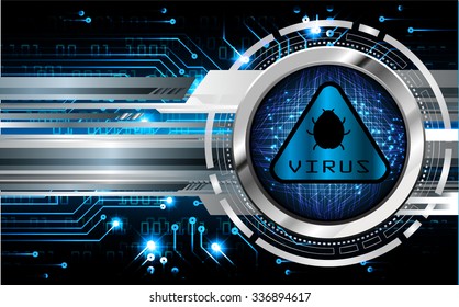 identifying a computer virus. Antivirus protection and computer security concept. PC. one zero. scan. technology digital website. vector. lock, key, Padlock