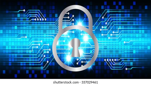 identifying a computer virus. Antivirus protection and computer security concept. PC. one zero. scan. technology digital website. vector. lock, key, Padlock