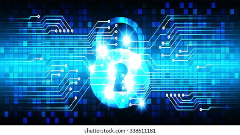 identifying a computer virus. Antivirus protection and computer security concept. PC. one zero. scan. technology digital website. vector. lock, key, Padlock