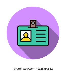 identity   badge   card  