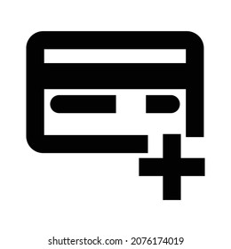 Identity Bold Outline Vector icons that can easily modify

