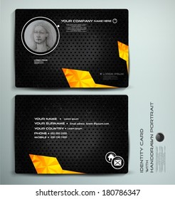 Identity card design