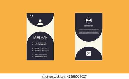 Identity card, employee card, business card, visiting