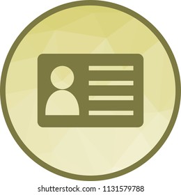 Identity Card Icon
