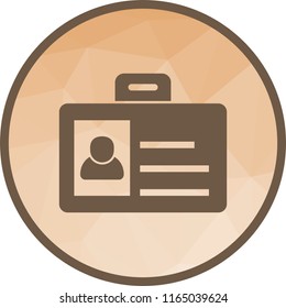 Identity Card Icon