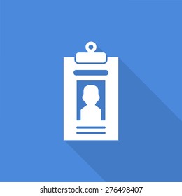 identity card icon