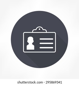 identity card icon