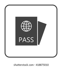 identity card icon