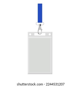 Identity card template. Id card template. Professional identity card. Badge card. 