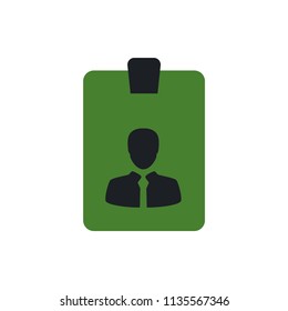 identity card vector icon