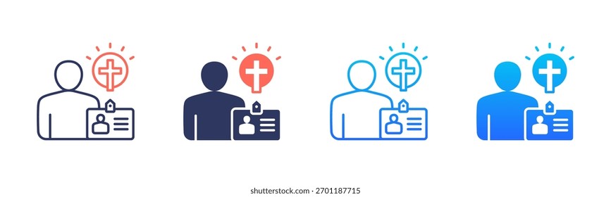 Paquete De Iconos De Identity Clash En Varios Estilos