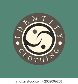 identity clothing logo design. company name. label and tag