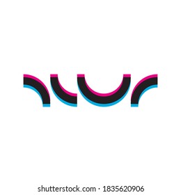 Identity design about blur text concept. simple element illustration from photography concept icons. blur editable logo sign symbol design on white.