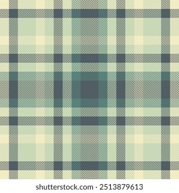 Textil de patrón de tela de identidad, fabricando Vector de textura de tartán. Hippie check plaid fondo sin fisuras en la paleta de colores claros y pastel.