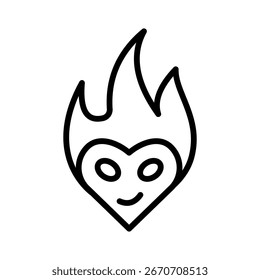 Identity Flame Symbol-Element für Design