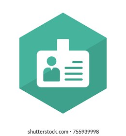  identity glyph flat