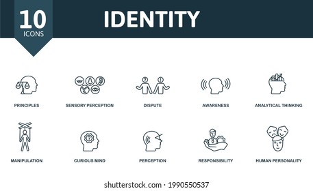 Symbols For Character Traits Personality Traits Icon Symbol Premium