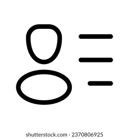 Identity Icon Vector Symbol Design Illustration