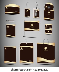 Identity Kit stationery element