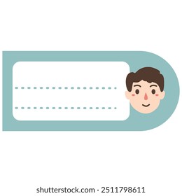 Identity Label Name Tag student