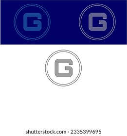 Plantilla de vector de icono de círculo de diseño de logotipo de identidad