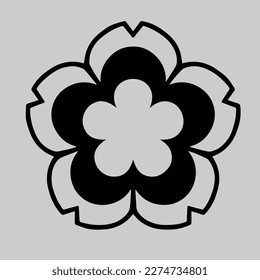 the identity logo in the form of a blooming flower becomes distinctive, there are channels like flowing water