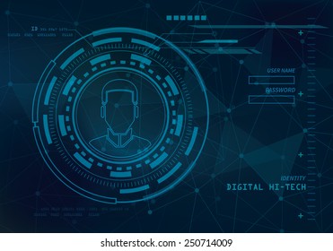 identity technology background
