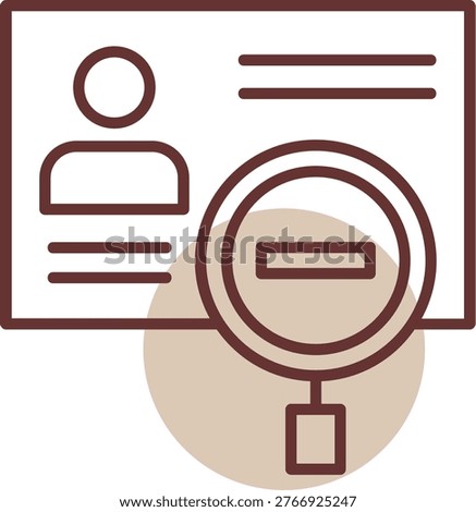 Identity theft New Icon Design Creative