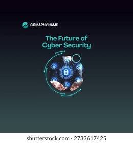 Identity Theft Protection Cybersecurity Digital Identity Protection modern illustration symbolizing cybersecurity and personal data protection, shield security, fingerprint authentication, password