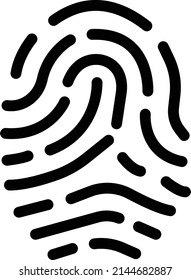 identity vector color line icon