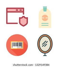 identity vector icon set