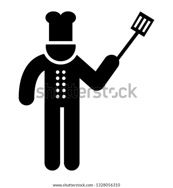Ideology Design Cook Pictogram Stock Vector (Royalty Free) 1328056310