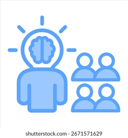 Icono De Ideología Elemento Para Diseño Y Vector